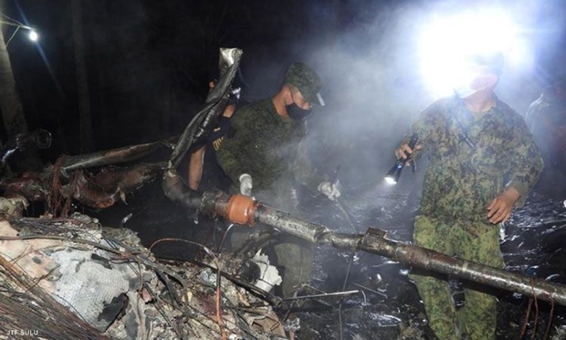 Philippines kết thúc tìm kiếm máy bay rơi với 52 người thiệt mạng - Ảnh 1.