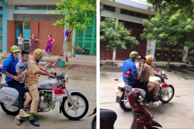 Nam sinh ngủ quên được CSGT phá cửa gọi dậy đi thi viết lời chúc sĩ tử trước kỳ thi tốt nghiệp THPT 2021 nhưng dân mạng chỉ cầu mong điều này - Ảnh 3.