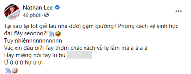 Nathan Lee bóc bình luận của Cao Thái Sơn gọi việc ép giá bài Khắc Việt như cái giẻ lau nhà, còn nhắc tới Phương Thanh gì đây? - Ảnh 1.