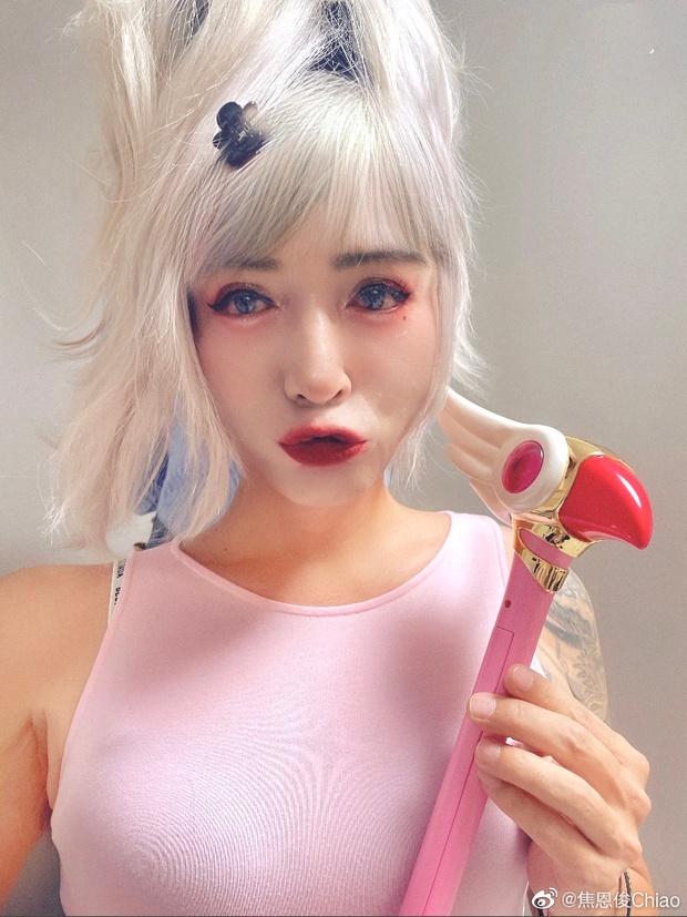 Màn cosplay sốc nhất toàn cõi MXH: Không ai ngờ Sakura sexy lay động lòng người chính là... nam thần Triển Chiêu lẫy lừng 1 thời - Ảnh 2.