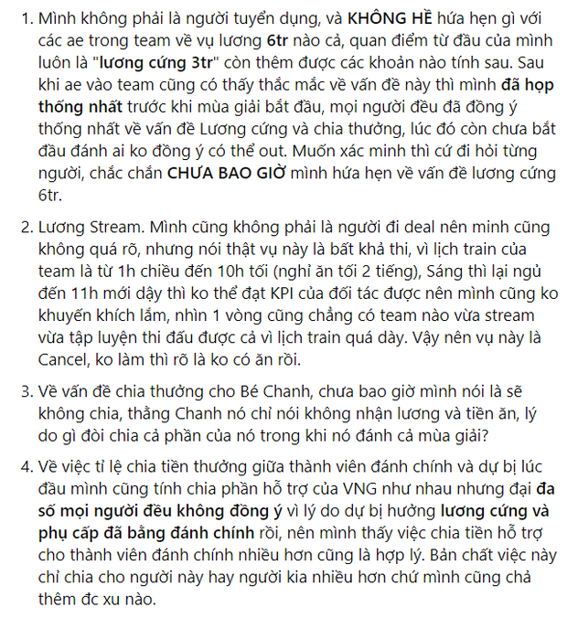 Toàn cảnh drama anh trai Zeros tố ông chủ GameHome Esports Tốc Chiến cùng Bé Chanh sống lỗi - Ảnh 9.