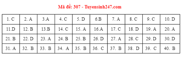 Đáp án đề thi môn Lịch sử tốt nghiệp THPT 2021 tất cả các mã đề - Ảnh 7.