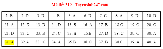 Đáp án đề thi môn Lịch sử tốt nghiệp THPT 2021 tất cả các mã đề - Ảnh 14.