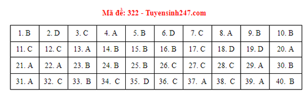 Đáp án đề thi môn Lịch sử tốt nghiệp THPT 2021 tất cả các mã đề - Ảnh 16.