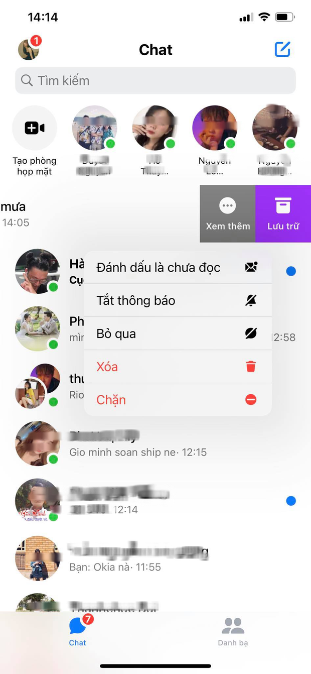 Cách giấu tin nhắn nhạy cảm mà không cần phải xoá trên Messenger - Ảnh 2.