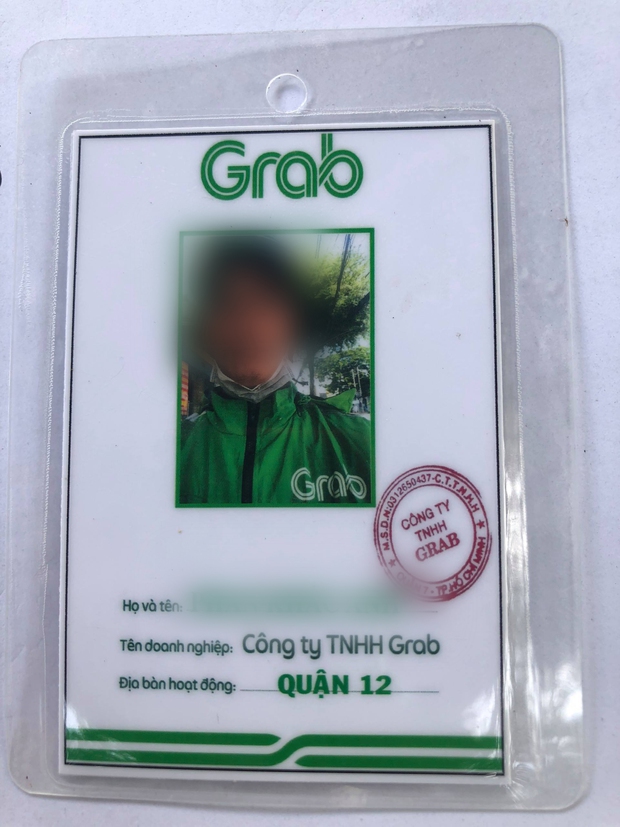 TP.HCM: Shipper của Grab tự in thêm nhiều thẻ nhận diện giả để giao hàng liên quận/huyện - Ảnh 2.