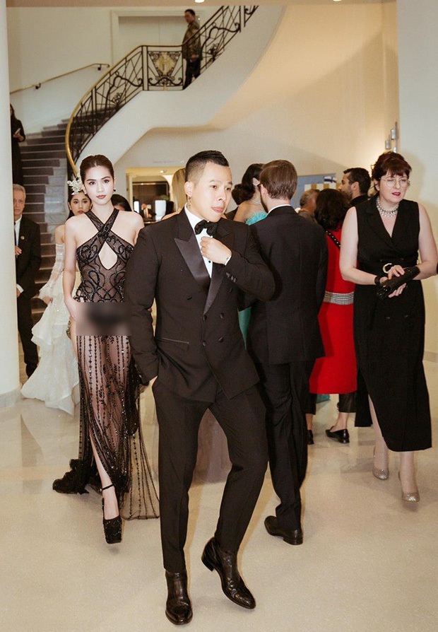 Vũ Khắc Tiệp tung clip hậu trường Ngọc Trinh hở hết da thịt trên thảm đỏ Cannes, đã 2 năm rồi mà nhìn vẫn đỏ cả mặt - Ảnh 5.