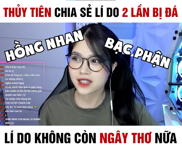 Nữ streamer Thủy Tiên chia sẻ về tình trường khốc liệt trong quá khứ với hai lần bị đá, rút ra kinh nghiệm xương máu cho fan! - Ảnh 2.