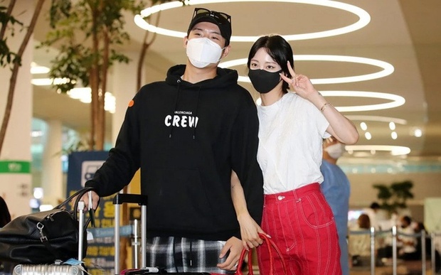 Han Ye Seul chính thức lộ diện cùng bạn trai bị đồn là trai bao, gây nổ sân bay với visual đỉnh cả đôi mặc phốt bán dâm - Ảnh 6.