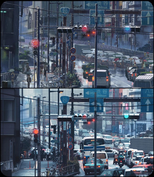 Chùm ảnh Tokyo long lanh, giống thật đến kinh ngạc ở anime The Garden of Words: Vẻ đẹp trĩu nặng của sự cô đơn giữa thành phố lớn - Ảnh 3. Chùm ảnh Tokyo long lanh, giống thật đến kinh ngạc ở anime The Garden of Words: Vẻ đẹp trĩu nặng của sự cô đơn giữa thành phố lớn - Ảnh 3.