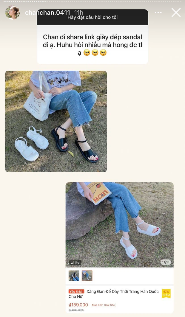 Chị em hỏi sandals, Xoài Non gợi ý mấy đôi style Hàn đã xinh lại còn rẻ - Ảnh 4.