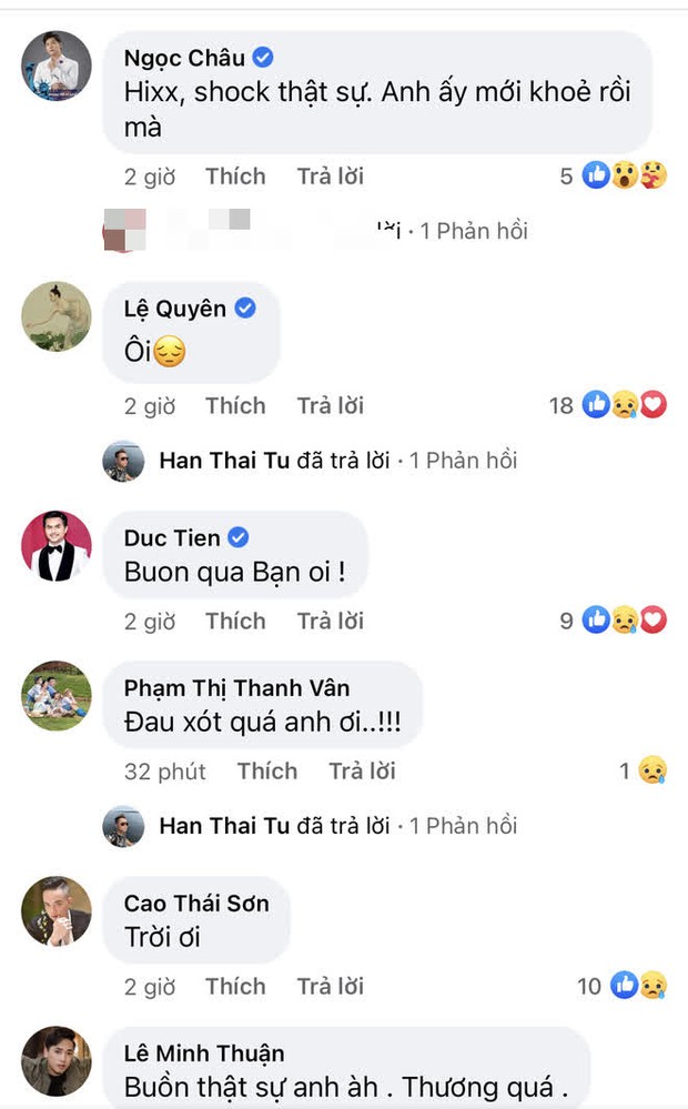 Lệ Quyên không thể tin nổi, Đoan Trang và dàn sao Việt xót xa nói lời tiễn biệt ca sĩ Việt Quang vừa qua đời - Ảnh 3.