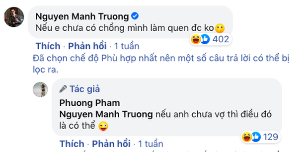 Vợ chồng Mạnh Trường chăm phát cẩu lương trên MXH quá, cách xưng hô chắc chắn làm hội FA ghen tị - Ảnh 3. Vợ chồng Mạnh Trường chăm phát cẩu lương trên MXH quá, cách xưng hô chắc chắn làm hội FA ghen tị - Ảnh 3.