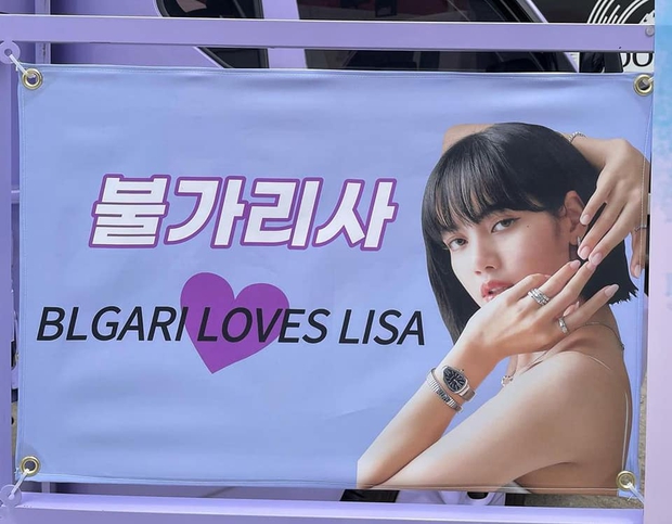 Đại sứ toàn cầu Lisa được BVLGARI gửi hẳn xe tải mừng quay MV solo nhưng rất tiếc lại sai chính tả tức ghê! - Ảnh 2. Đại sứ toàn cầu Lisa được BVLGARI gửi hẳn xe tải mừng quay MV solo nhưng rất tiếc lại sai chính tả tức ghê! - Ảnh 2.