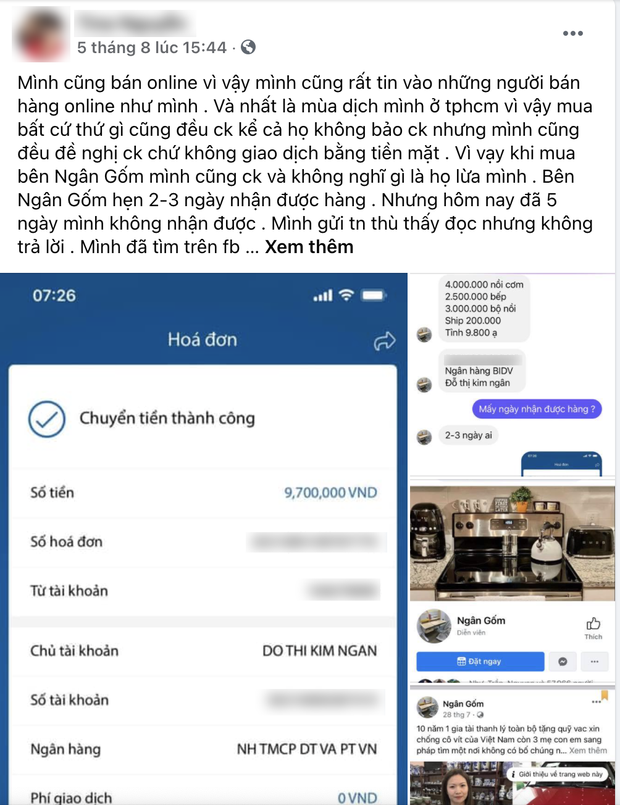 Page Ngân Gốm bị tố lừa đảo mà nhiều người vẫn mắc lừa tiền triệu: Thủ đoạn rao bán toàn đồ xịn với giá hời khó tin nhưng nhận tiền rồi mất hút - Ảnh 2.