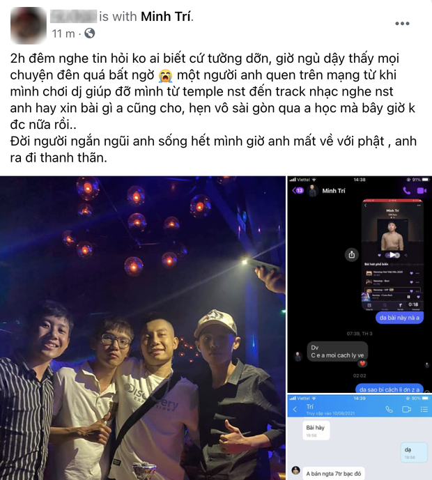DJ Minh Trí 12 bất ngờ qua đời - Ảnh 2. DJ Minh Trí 12 bất ngờ qua đời - Ảnh 2.