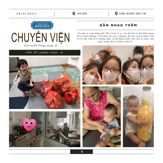 Nhật ký của gia đình 9 F0 chiến thắng Covid-19: Cảm ơn vì trong khó khăn, chúng ta được bên nhau! - Ảnh 3. Nhật ký của gia đình 9 F0 chiến thắng Covid-19: Cảm ơn vì trong khó khăn, chúng ta được bên nhau! - Ảnh 3.