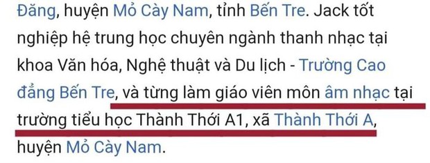 Jack dính thêm ồn ào: Chối đây đẩy chuyện từng làm giáo viên âm nhạc, loạt cán bộ và học sinh trường trả lời trái ngược hẳn? - Ảnh 9. Jack dính thêm ồn ào: Chối đây đẩy chuyện từng làm giáo viên âm nhạc, loạt cán bộ và học sinh trường trả lời trái ngược hẳn? - Ảnh 9.