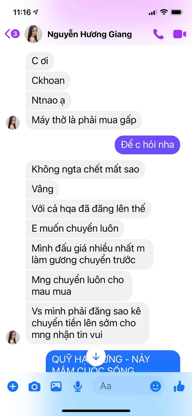 Nói là làm, Hương Giang chuyển nóng 900 triệu đồng mua đồng hồ Hublot của BTV Ngọc Trinh để quyên góp chống dịch - Ảnh 4. Nói là làm, Hương Giang chuyển nóng 900 triệu đồng mua đồng hồ Hublot của BTV Ngọc Trinh để quyên góp chống dịch - Ảnh 4.