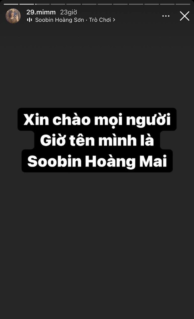 Mai Âm Nhạc tuyên bố đổi nghệ danh thành Soobin Hoàng Mai, còn khoe cả ảnh cưới cùng Soobin, chuyện gì đây? - Ảnh 4.