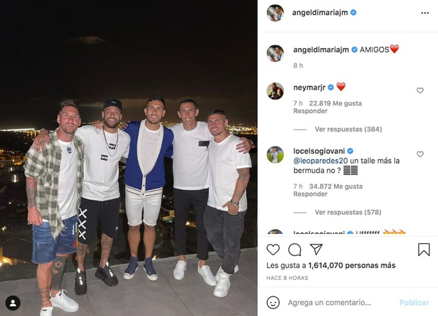 Di Maria tiết lộ về bức ảnh “nhạy cảm” chụp cùng Messi vừa gây xôn xao dư luận - Ảnh 1. Di Maria tiết lộ về bức ảnh “nhạy cảm” chụp cùng Messi vừa gây xôn xao dư luận - Ảnh 1.