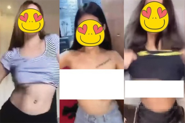 TikTok lại ngập tràn video hở hang, thậm chí còn có thử thách viết tên lên ngực cực kỳ phản cảm - Ảnh 3.