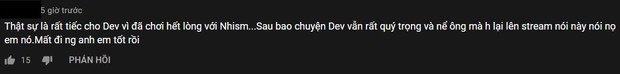 Sau nghi vấn lục đục nội bộ vì gái lạ, Nhism chính thức lên tiếng xin lỗi Dev Nguyễn ngay trên sóng livestream - Ảnh 1.