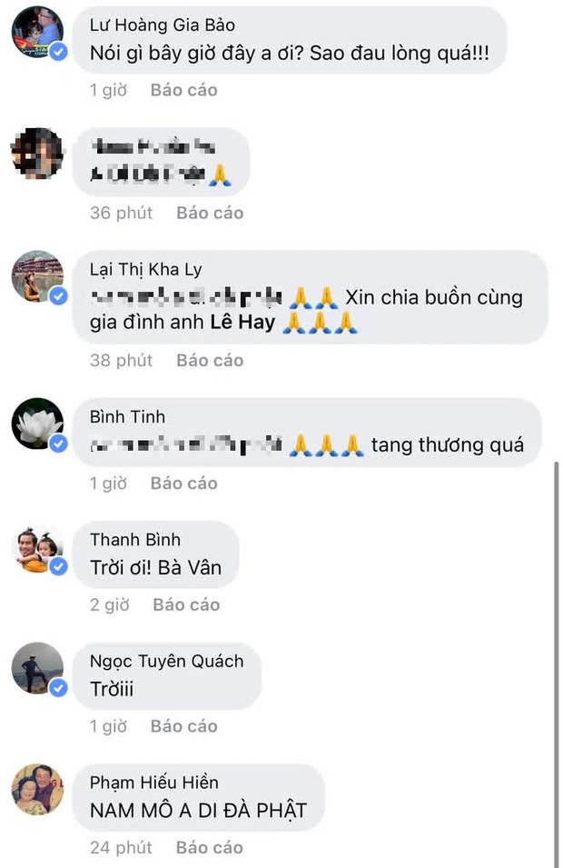 Vbiz lại nhận tin buồn: Ca sĩ Phan Cẩm Vân qua đời, Thanh Bình - Kha Ly và dàn sao Việt xót xa - Ảnh 4.