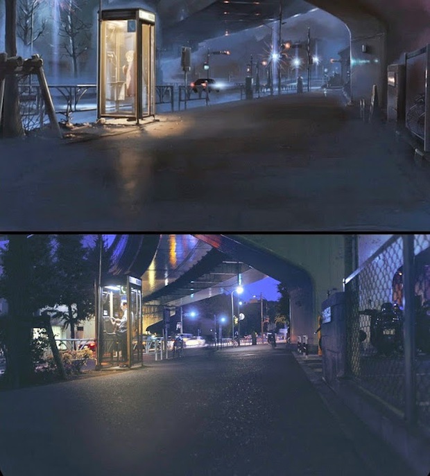 Nao lòng chùm ảnh Tokyo trong anime 5cm/s đẹp y hệt đời thực: Vẻ đẹp của tình yêu xa, của sự đợi chờ, của nỗi buồn giữa lòng thành phố - Ảnh 6.
