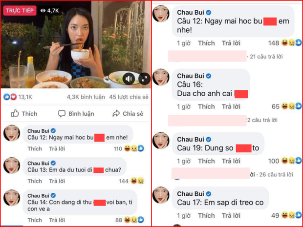 Châu Bùi bị ném đá khi livestream đọc tiếng Việt không dấu với loạt nội dung gây lú, dễ hiểu thành thô tục - Ảnh 2.