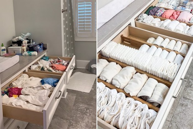 7 pha xếp đồ đỉnh của chóp khiến ai nhìn cũng nể, động lực đi dọn nhà là đây chứ đâu - Ảnh 1.