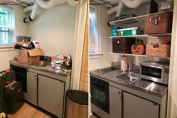 7 pha xếp đồ đỉnh của chóp khiến ai nhìn cũng nể, động lực đi dọn nhà là đây chứ đâu - Ảnh 8.