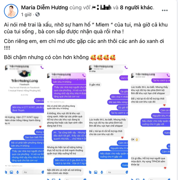 HH Diễm Hương than thở 3 tháng khu mình sống không được nhận 1 cọng rau, netizen lập tức chỉ ra điểm sai - Ảnh 6.