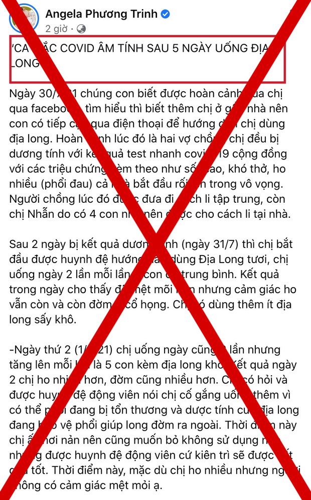 Angela Phương Trinh và loạt phát ngôn gây phẫn nộ đỉnh điểm: Chữa ung thư, trị Covid-19 phản khoa học, so sánh người khuyết tật và cóc nhái - Ảnh 9.