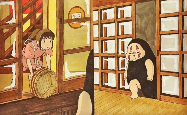Khi dàn nhân vật hoạt hình Ghibli béo dần đều theo thời gian: Chihiro - Vô Diện đều lột xác nhưng có một người không xấu được đâu! - Ảnh 4.