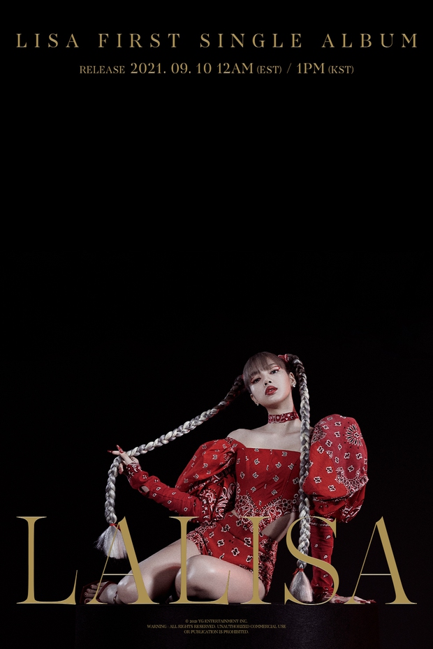 Lisa (BLACKPINK) lộng lẫy như nữ hoàng trong teaser lộ mặt, cuối cùng đã chốt ngày debut solo nhưng cạn lời với tên album - Ảnh 1.