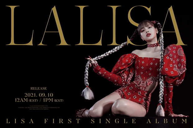 Lisa (BLACKPINK) lộng lẫy như nữ hoàng trong teaser lộ mặt, cuối cùng đã chốt ngày debut solo nhưng cạn lời với tên album - Ảnh 2.
