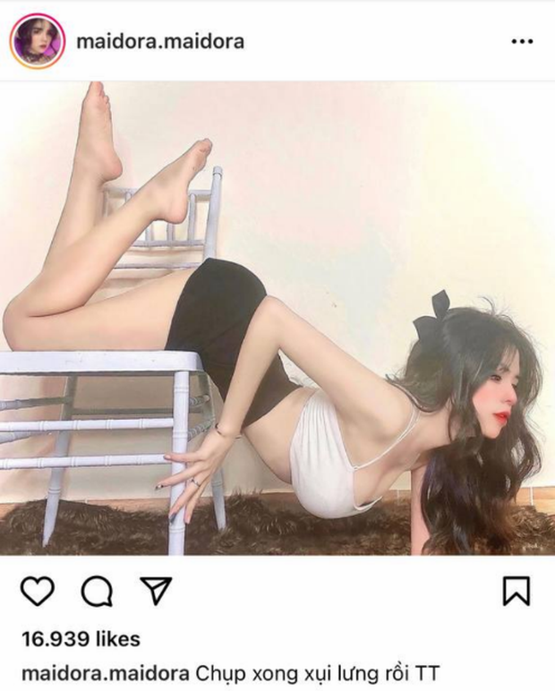 Khoe body nóng bỏng với tư thế khó đỡ, nữ streamer sexy nhất Việt Nam khiến fan thốt lên: Cong hơn cả đường đua - Ảnh 3.