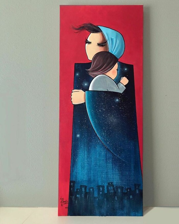 Nữ nghệ sĩ graffiti hiếm hoi của Afghanistan và 20 tác phẩm đường phố đầy ám ảnh về thân phận người phụ nữ - Ảnh 18.