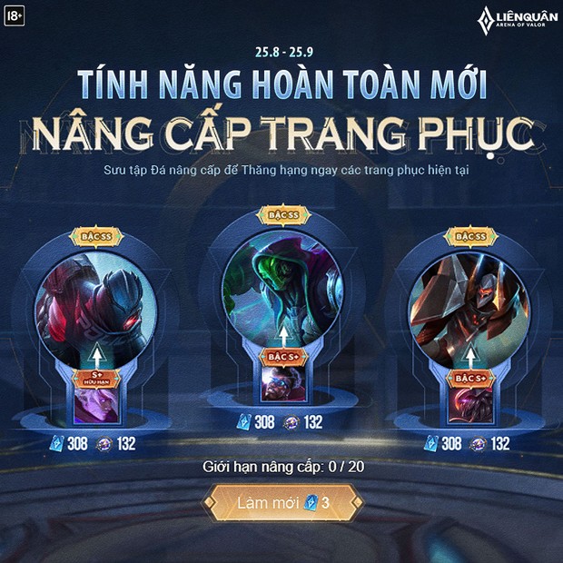 Liên Quân Mobile: Xuất hiện tính năng biến skin cùi bắp thành skin xịn sò trong một nốt nhạc, game thủ cảm thán hút máu... tinh vi hơn? - Ảnh 3.