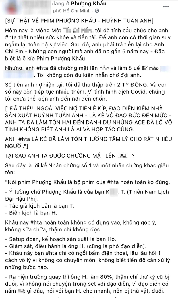 NS Kiều Trinh bức xúc tố đạo diễn Phượng Khấu lợi dụng hình ảnh, netizen hả hê rồi ngày này cũng tới - Ảnh 1.