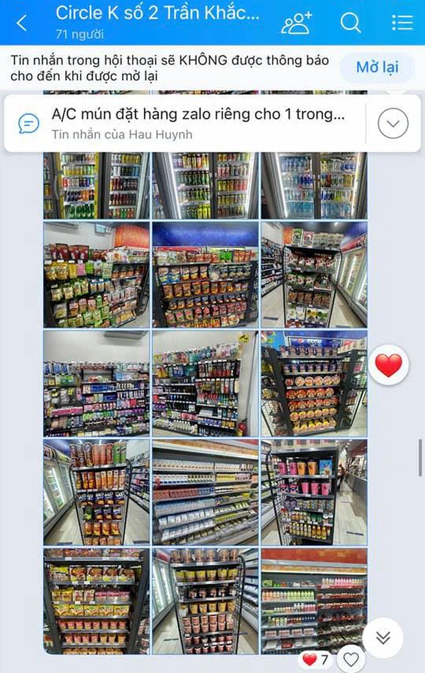 Thiên thần mùa dịch gọi tên nhân viên 7-Eleven, Circle K, VinMart...: Gửi ảnh từng kệ hàng cho khách, đặt online mà tiện như đi mua trực tiếp - Ảnh 5. Thiên thần mùa dịch gọi tên nhân viên 7-Eleven, Circle K, VinMart...: Gửi ảnh từng kệ hàng cho khách, đặt online mà tiện như đi mua trực tiếp - Ảnh 5.