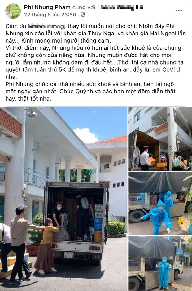 Chia sẻ cuối cùng của Phi Nhung trước khi qua đời: Xin lỗi khán giả, nói về lý do nhiễm Covid-19 - Ảnh 2.