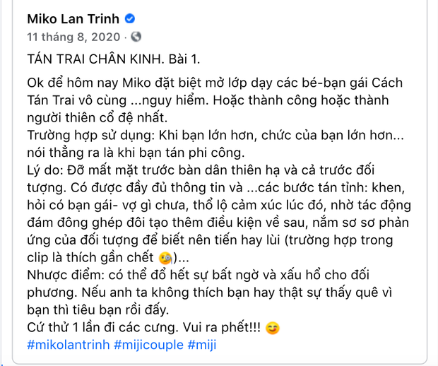 Miko Lan Trinh chính thức lên tiếng đáp trả vụ người yêu bị tố bắt cá 2 tay, nói gì về chuyện giật bồ và “bạn giường”? - Ảnh 4.