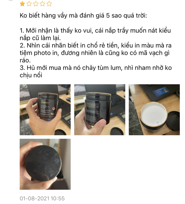 Cảnh báo: Tẩy da chết đình đám của The Cocoon có hàng fake, chất lượng lổn nhổn mà shop vẫn chốt được hơn 2000 đơn? - Ảnh 7.