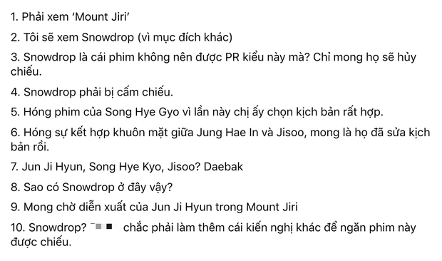 3 phim Hàn được mong chờ nhất cuối 2021: Hóng nhất là Song Hye Kyo, phim của Jisoo gây tranh cãi thôi rồi! - Ảnh 5.