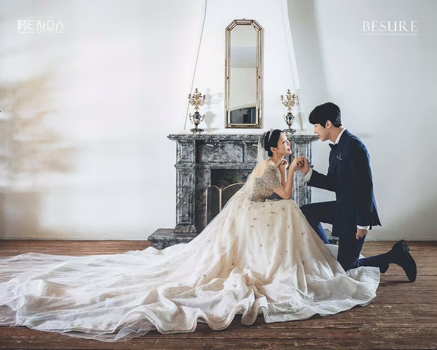 Dàn sao chụp ảnh cưới Penthouse 3 mùa cũng gây bão: Lee Ji Ah - Logan và cặp của Eugene đẹp xỉu, đỉnh nhất body Kim So Yeon - Ảnh 8.