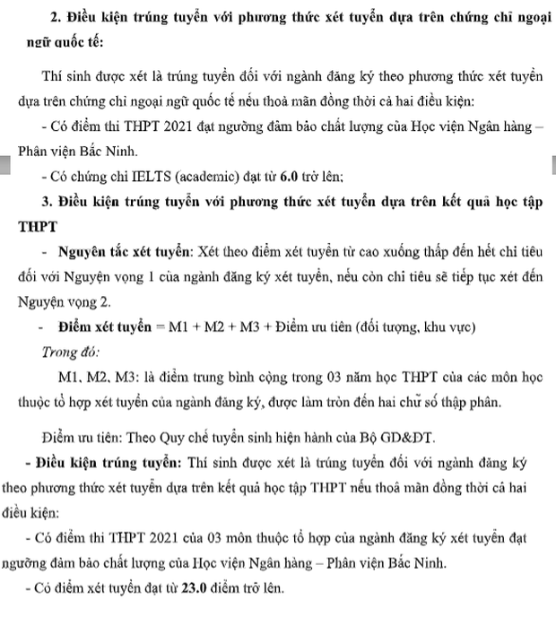 Cập nhật: Gần 100 trường đại học công bố ĐIỂM CHUẨN trúng tuyển 2021 - Ảnh 22.