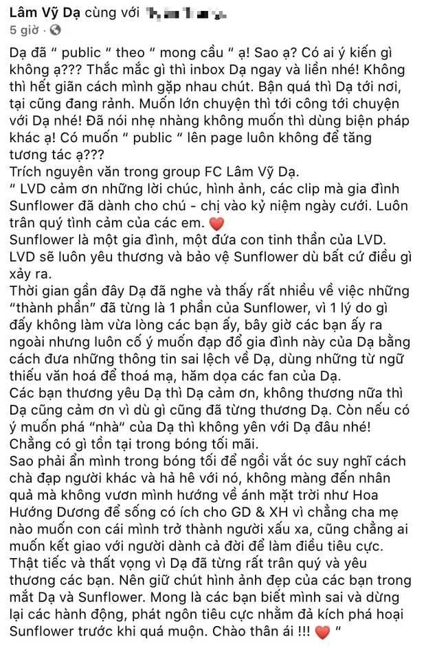 Lâm Vỹ Dạ bỗng đăng đàn căng đét: Tuyên bố hết giãn cách gặp mặt xử lý, dùng biện pháp khác giải quyết nhân vật nào đây? - Ảnh 2.