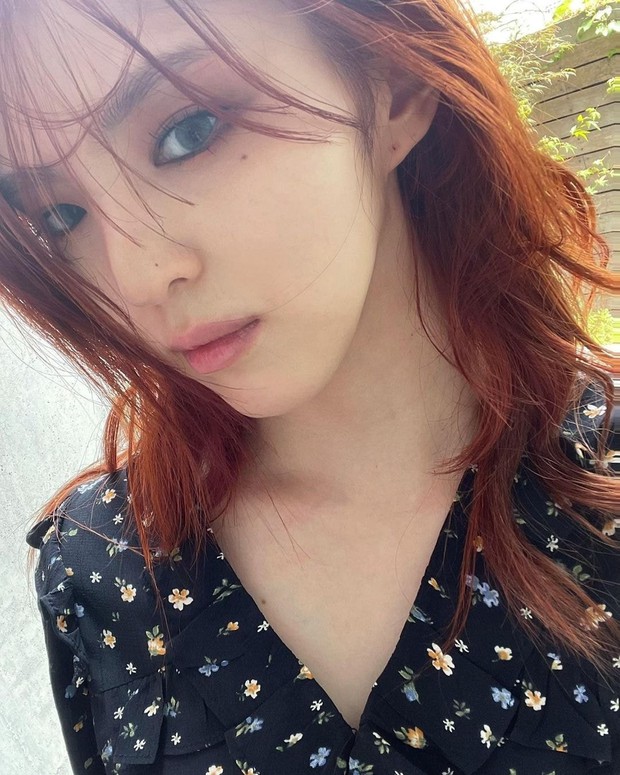 “Sốc visual” vì Han So Hee nhuộm tóc đỏ choé, mắt khói sắc lẹm đẹp ngất, nhận không ra gái ngoan trong Nevertheless! - Ảnh 2.